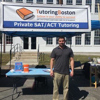 Tutoring Boston - Setting up the booth in Newton - Tutoring Centers Near Me Tutoring Boston - Setting up the booth in Newton - Tutoring Centers Near Me