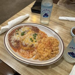 Chile Relleno Y Enchilada delicious Chile Relleno Y Enchilada delicious