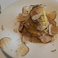 Da Mimmo - Tagliolini à la truffe noire. / Black Truffle tagliolini. 2023 05 02. M1.