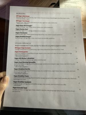 Menu photo 2 Rowley Inn Cleveland, OH