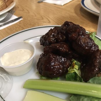 Amy's Place - Vegan BBQ wings with bleu cheese - Vegetarian Near Me - Buffalo, New York Amy's Place - Vegan BBQ wings with bleu cheese - Vegetarian Near Me - Buffalo, New York