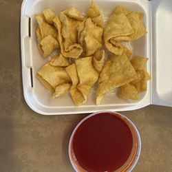 Cheese wontons