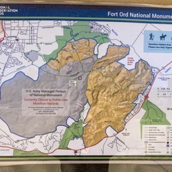 Fort Ord National Monument - 05.29.22 map