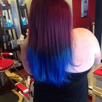 Image Masters Hair Salon - New blue ombré!! - Hair Salons Near Me - Vancouver, British Columbia