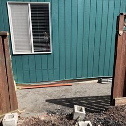 One panel needing replacement