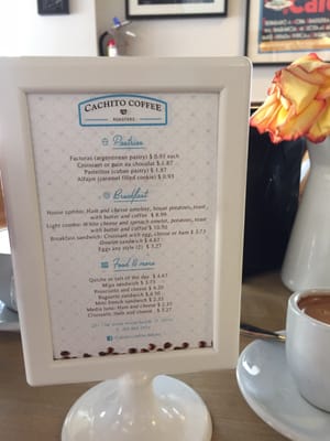 Menu photo 6 Cachito Coffee & Bakery Miami Beach, FL Menu photo 6 Cachito Coffee & Bakery Miami Beach, FL