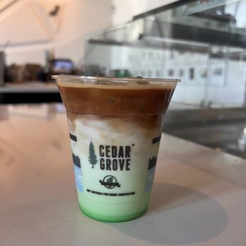 Sugar Bakery - pandan latte - Coffee & Tea Near Me - Seattle, Washington Sugar Bakery - pandan latte - Coffee & Tea Near Me - Seattle, Washington