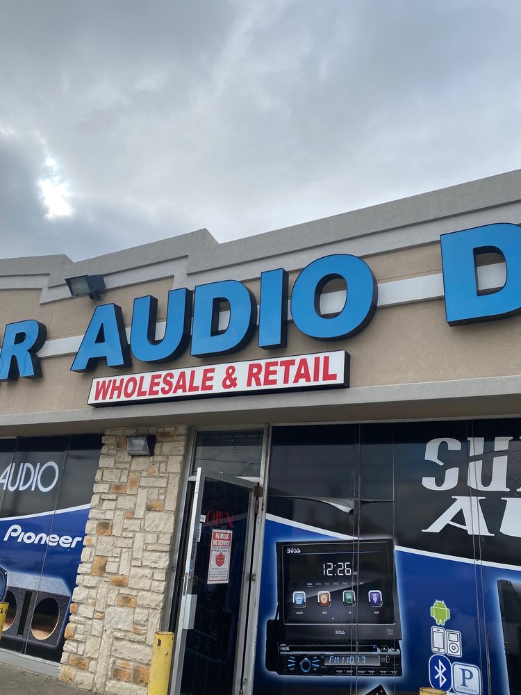 CAR AUDIO DISTRIBUTORS 11379 Harry Hines Blvd, Dallas, Texas Car
