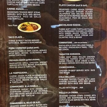 Mi Pueblito Mexican Cafe - Menu - Mexican Near Me - Caldwell, Idaho