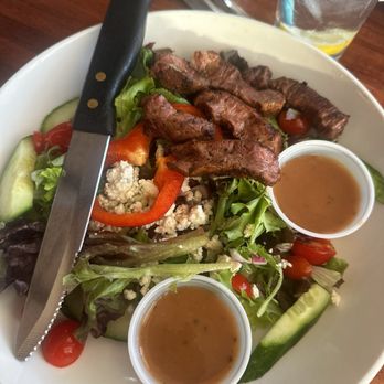 Elijah's Restaurant - Black and Bleu Salad - Seafood Near Me - Wilmington, North Carolina Elijah's Restaurant - Black and Bleu Salad - Seafood Near Me - Wilmington, North Carolina