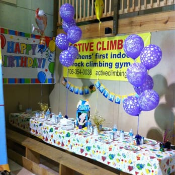 Active Climbing - Table set up - Climbing Near Me - Athens, Georgia