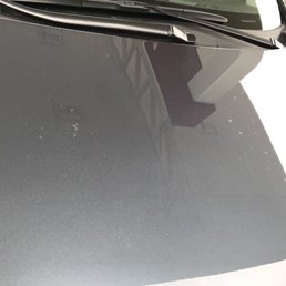 The bird poop residue still left on my car AFTER a wash!