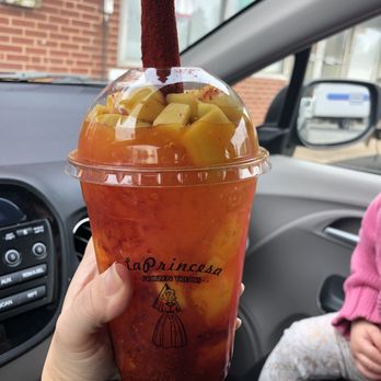 Paleteria La Princesa - The diablito mango drink- so colorful and beautiful! - Juice Bars & Smoothies Near Me - Winston Salem, North Carolina Paleteria La Princesa - The diablito mango drink- so colorful and beautiful! - Juice Bars & Smoothies Near Me - Winston Salem, North Carolina