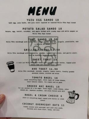 Menu photo 5 Makanai Honolulu, HI