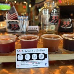 Brewery 33 Hocking Hills - Beer flight