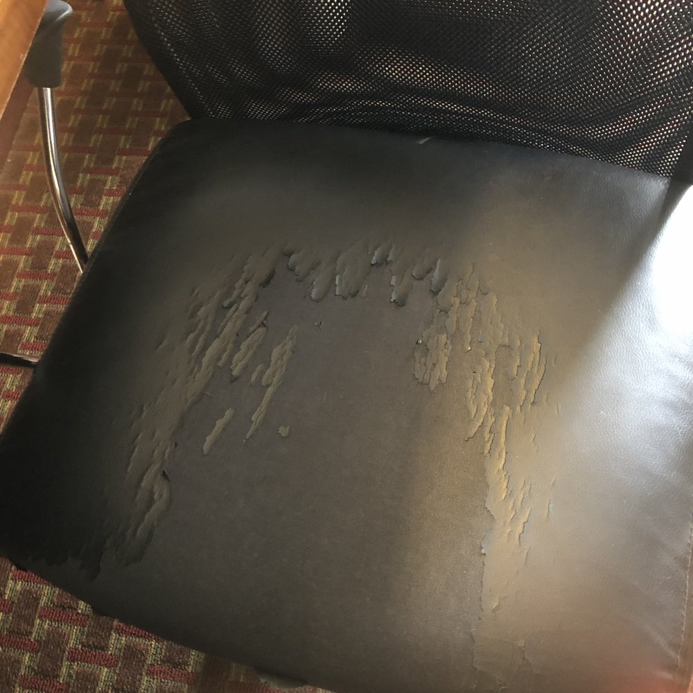 Quality Inn Near Baltimore - Chair was fit for the garbage - Hotels Near Me - Catonsville, Maryland