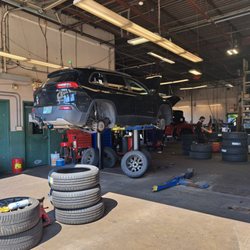 Sullivan Tire & Auto Service - Having tires put on. Got me in same day