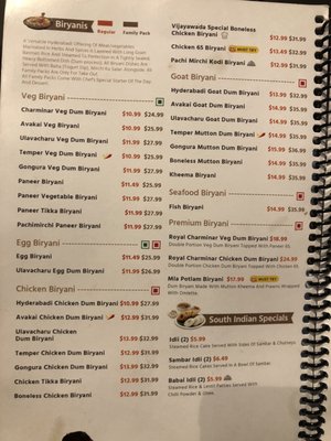 Menu photo 8 Charminar Indian Cuisine Scarborough, ON Menu photo 8 Charminar Indian Cuisine Scarborough, ON