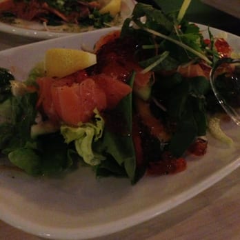 Yoroshiku - Salmon salad - Ramen Near Me - Seattle, Washington