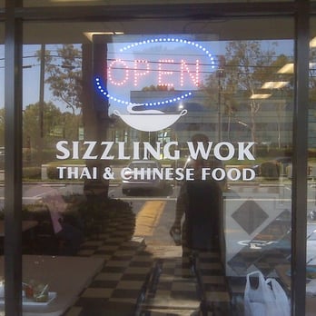 Sizzling Wok - View from the parking lot... - Thai Near Me - Long Beach, California Sizzling Wok - View from the parking lot... - Thai Near Me - Long Beach, California