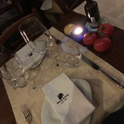 Photo of Come Prima - Lisbon, Portugal. Table set up so cute with lemons and tomatoes as centerpiece