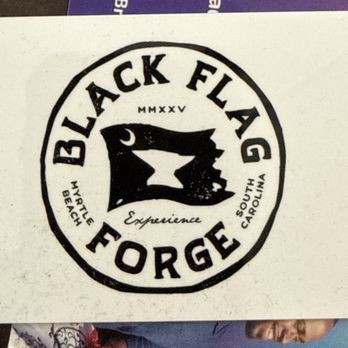 Black Flag Forge Experience - Black Forge - Knife Sharpening Near Me - Myrtle Beach, South Carolina