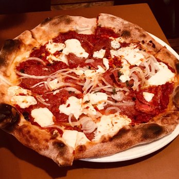 Vic's - Soppressata Pizza - Italian Near Me - New York, New York Vic's - Soppressata Pizza - Italian Near Me - New York, New York