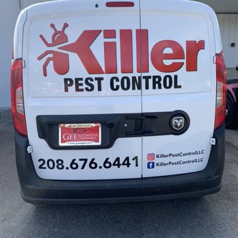 Killer Pest Control - Our technician can received an updated look from CW Wraps in Post Falls! - Pest Control Near Me - Dalton Gardens, Idaho Killer Pest Control - Our technician can received an updated look from CW Wraps in Post Falls! - Pest Control Near Me - Dalton Gardens, Idaho