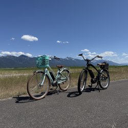 Ronan Cooperative Brewery - Yes, it's possible to ride a bike from Polson to Ronan for a cool draft. The view is awesome!