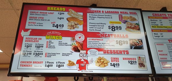 Menu photo 2 Square Boy Pizza Newmarket, ON