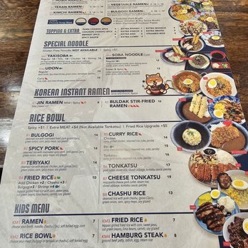 Hoshi Ramen - Menu - Asian Fusion Near Me - Keller, Texas