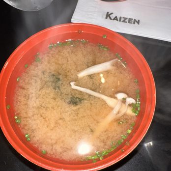 Wabi Nori - Miso soup   Ig: feed_ally - Sushi Bars Near Me - Queens, New York