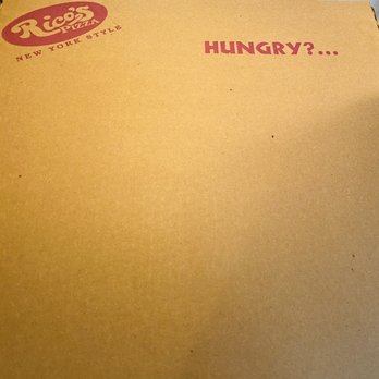 Rico's Pizza - Pizza Box - Pizza Near Me - Horseheads, New York Rico's Pizza - Pizza Box - Pizza Near Me - Horseheads, New York