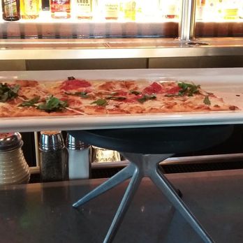 BJ's Restaurant & Brewhouse - Flatbread Margherita Pizza - New American Near Me - Mentor, Ohio BJ's Restaurant & Brewhouse - Flatbread Margherita Pizza - New American Near Me - Mentor, Ohio