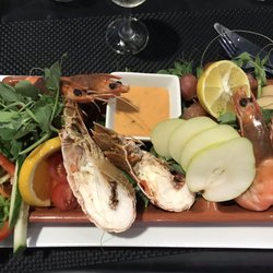 Red Sea Restaurant - Bug and Prawn salad