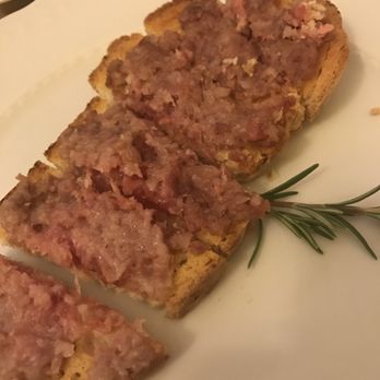 Osteria del Carcere - Crostini with sausage - Italian Near Me - San Gimignano, SI