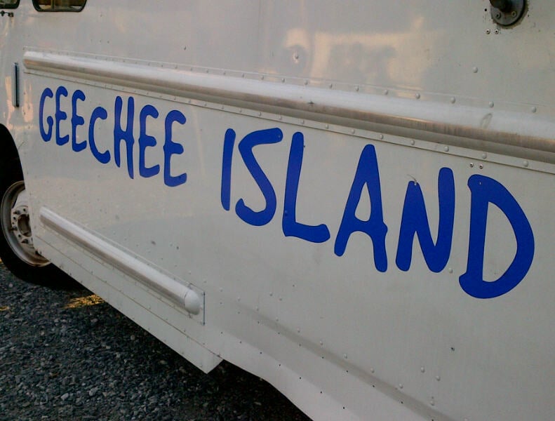 Geechee Island Food Truck Logo