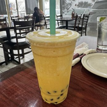 Pho Win - Mango smoothie with boba - Vietnamese Near Me - San Antonio, Texas