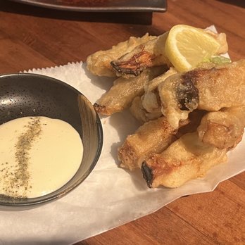 Susuru - King Oyster Mushroom Tempura - Izakaya Near Me - Orlando, Florida