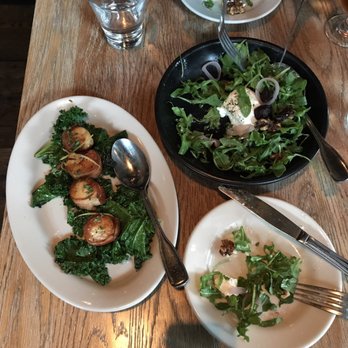 Black Bottle - Bacon lemon scallops and burrata salad! - New American Near Me - Bellevue, Washington Black Bottle - Bacon lemon scallops and burrata salad! - New American Near Me - Bellevue, Washington