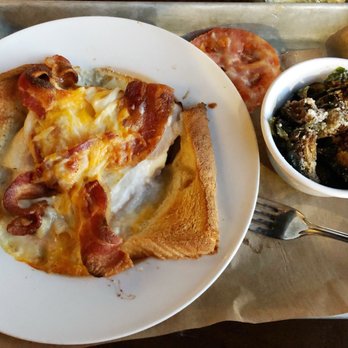 Blind Squirrel - Hot brown & fried brussel sprouts - Sports Bars Near Me - Louisville, Kentucky