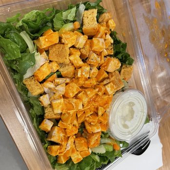 Croutons - Buffalo chicken salad with ranch - Sandwiches Near Me - Irvine, California