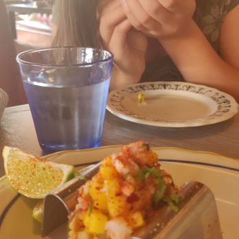The Whale Chicago - Lobster tacos with a beautiful lady - New American Near Me - Chicago, Illinois
