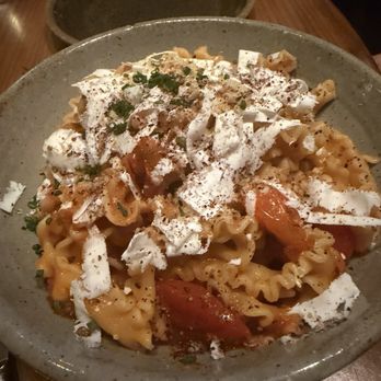 Luminosa - Pasta fresh cherry tomatoes. The pasta is homemade and was cooked to perfection. - Italian Near Me - Asheville, North Carolina Luminosa - Pasta fresh cherry tomatoes. The pasta is homemade and was cooked to perfection. - Italian Near Me - Asheville, North Carolina