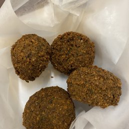 Freshly fried Falafel Freshly fried Falafel