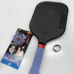 Cerritos Tennis Shop - CRBN 1 13m with Light Blue Tourna Grip