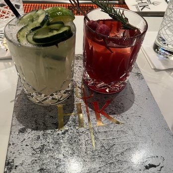 Hell's Kitchen - Winter Storm and Cucumber Margarita - Cocktail Bars Near Me - Funner, California
