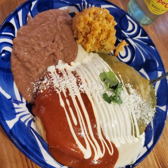 Casa Jacaranda - Cocina Mexicana Mansfield TX - Chili rellano with all three sauces. - Mexican Near Me - Mansfield, Texas Casa Jacaranda - Cocina Mexicana Mansfield TX - Chili rellano with all three sauces. - Mexican Near Me - Mansfield, Texas