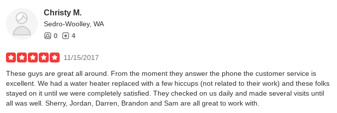 Slide of Brandons Family Plumbing & Backflow Services