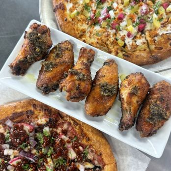BiG AL’S Pizzeria - SM Lebanese Garlic Chicken, SM Carne Asada, Lemon Pepper wings - Pizza Near Me - Orange, California
